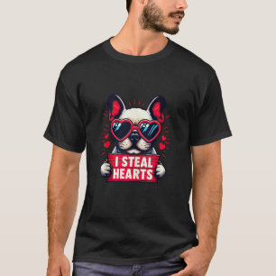 Funny I Steal Hearts Mens Womens French Bulldog Va T-Shirt