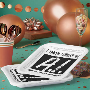 Funny I Think I Broke The AI Developers' Paper Plate