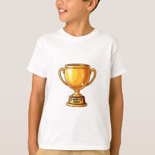 Funny I Woke Up Today Trophy Kids T-Shirt