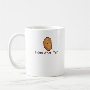 Funny I Yam What I Yam For Men, Women & Youth Coffee Mug