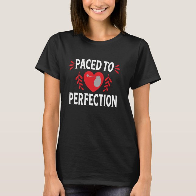 Funny ICD Surgery Cardiac Pacemaker Heart Surgery  T-Shirt (Front)