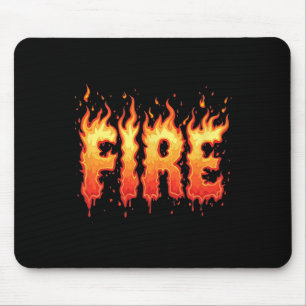 Funny Ice And Fire Costume Halloween 2025 Family M Mouse Pad