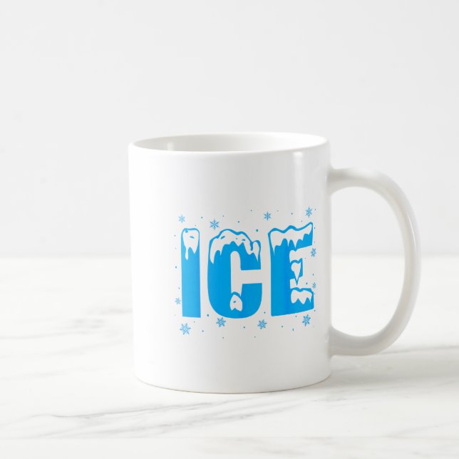 Funny Ice Costume Halloween 2024 Family Matching  Coffee Mug (Right)
