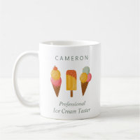 Funny Ice Cream Lovers Humour Cute Personalised