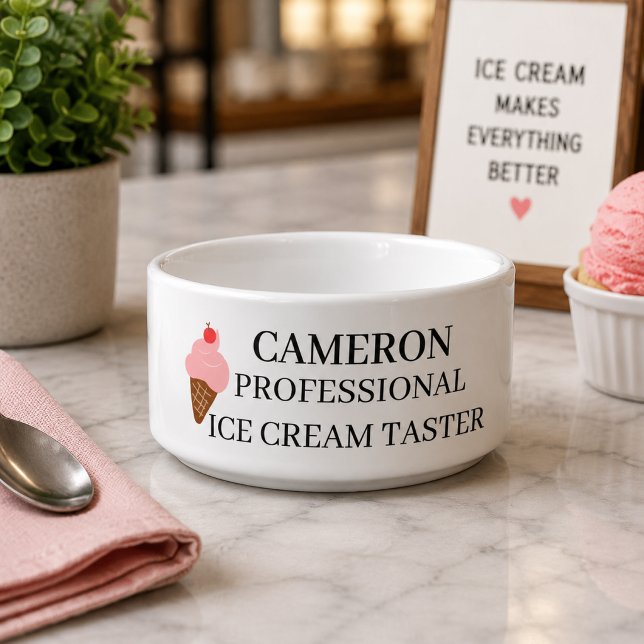 Funny Ice Cream Lovers Humour Design Personalised  (Creator Uploaded)