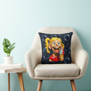 Funny Ice Cream Pop Cushion