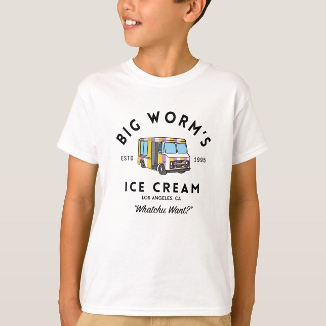 Funny Ice Cream Truck T-Shirt (Front)