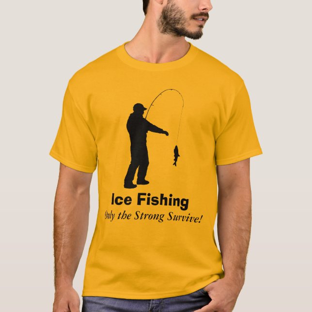 Funny Ice Fishing Shirt (Front)