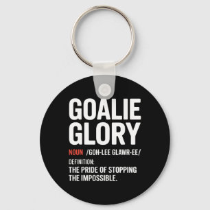 Funny Ice Hockey Definition Ice Hockey Player Goal Key Ring
