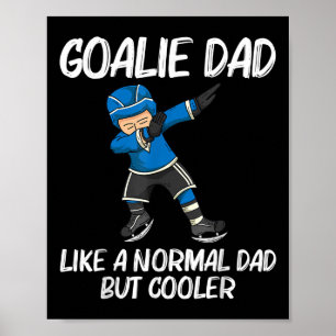 Funny Ice Hockey For Dad Father Field Rink Ndy Tea Poster