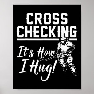 Funny Ice Hockey Gift For Kids Boys Girls Cool Gam Poster