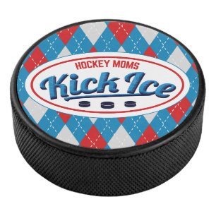 Funny Ice Hockey Mum Puck