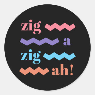 Funny Ice Skating Mum Figure Skater Mum  Classic Round Sticker