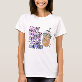 Funny Iced Coffee Shirt – Dark Humour Coffee Lover