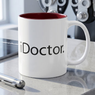 Funny iDoctor Optometrist Eye Doctor Humour Coffee Mug