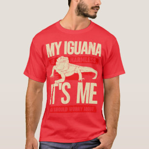 Funny Iguana Animal Lover Gift  T-Shirt