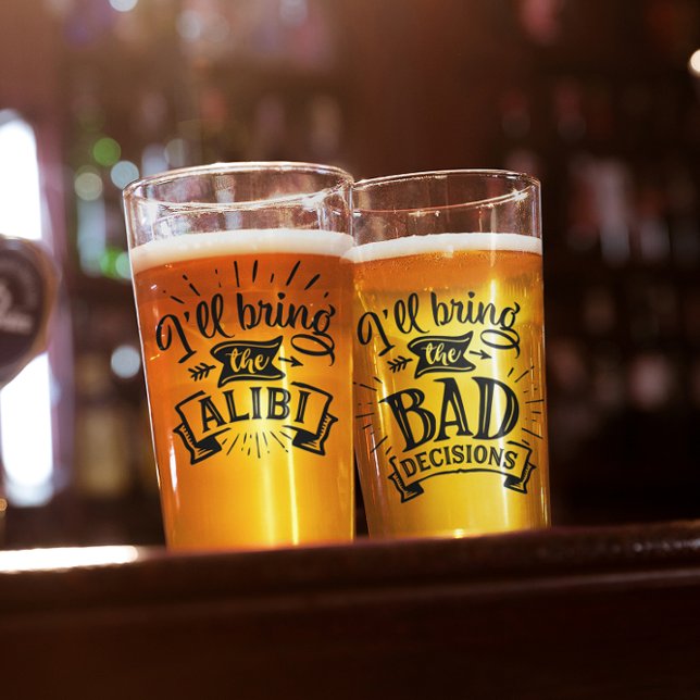 Funny Ill Bring the Alibi Glass (Creator Uploaded)