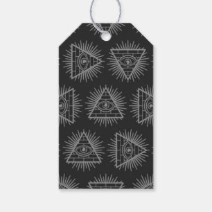 Funny Illuminati Conspiracy Theory Pyramid Gift Tags