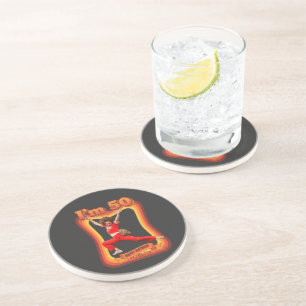 Funny I'm 50 Happy Birthday Sally O'Malley Design Coaster