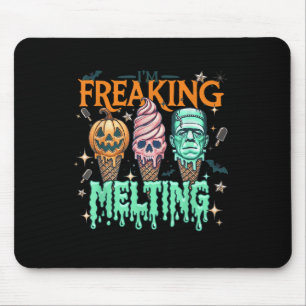 Funny Im Freakin Melting Frankenstein Monster Hall Mouse Pad