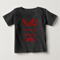 Funny I'm I'm being raise by Goths