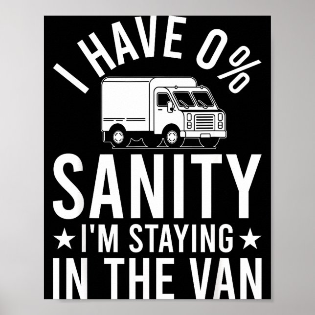 Funny Im Staying In Tha Van Phasmophobia Gamer Man Poster (Front)