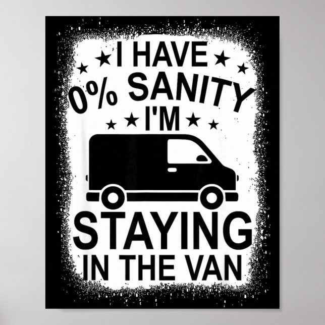 Funny I'm Staying In Tha Van Phasmophobia Women Ma Poster (Front)