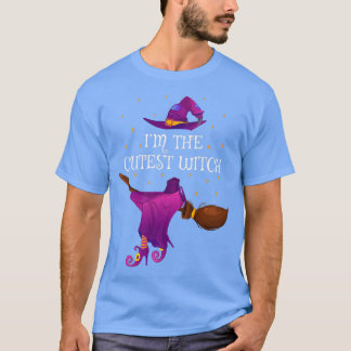 Funny Im The Cutest Witch Halloween 4540454  T-Shirt