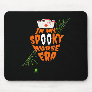 Funny In My Spooky Nurse Era Halloween Fall Season Mouse Pad