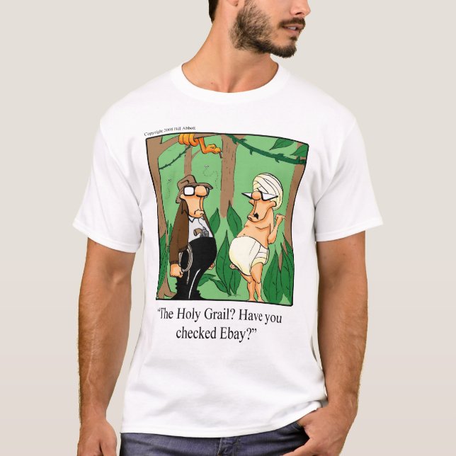 Funny Indiana Jones - type t-shirt (Front)