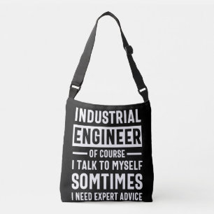 Funny Industrial Engineer Gift Crossbody Bag