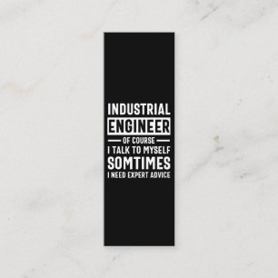 Funny Industrial  Engineer Gift Loyalty Card