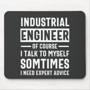 Funny Industrial  Engineer Gift Mouse Pad