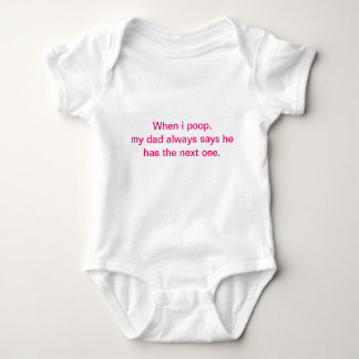 Funny infant onsie baby bodysuit