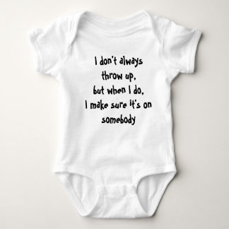 Funny infant shirt