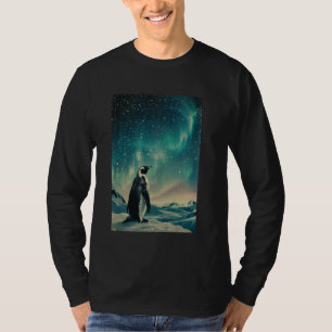 Funny Inspirational Penguin Vintage Art Retro Grap T-Shirt