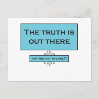 Funny internet quotation postcard