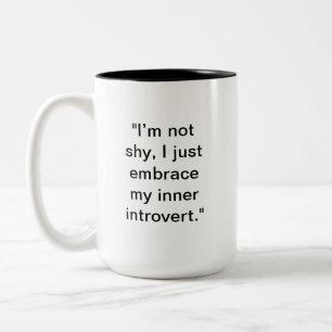 Funny Introvert Mug Custom Name Gift