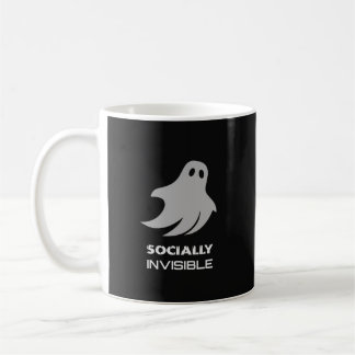 Funny Introvert Spooky Ghost Coffee Mug