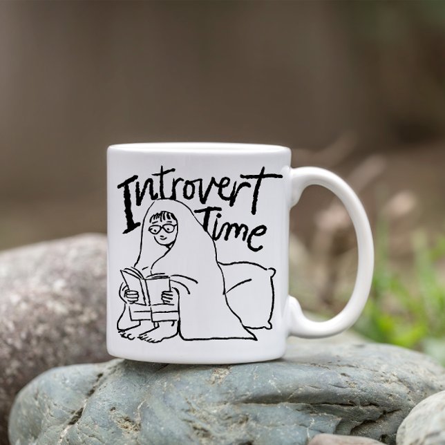 FUNNY INTROVERT TIME MUG (FUNNY INTROVERT TIME MUG
)