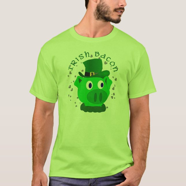 Funny Irish Bacon Shirt (Front)