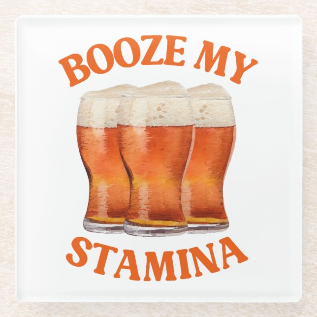 FUNNY IRISH BEER GLASS COASTER (Front)