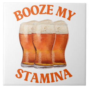 FUNNY IRISH BEER TILE