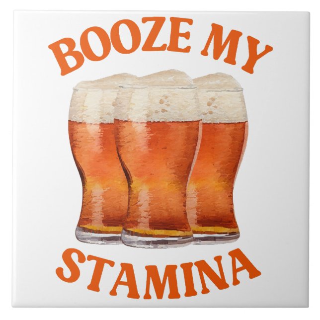 FUNNY IRISH BEER TILE (Front)