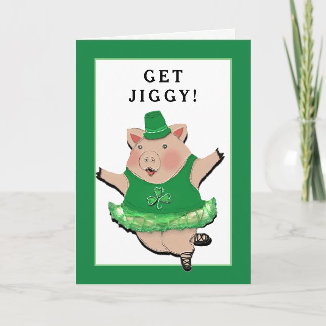 Funny Irish Birthday Card (Front)