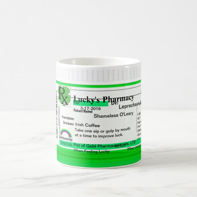 Funny Irish Coffee Mug (Center)