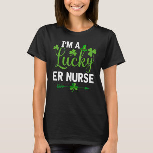 Funny Irish St Patricks Day Costume I M A Lucky Er T-Shirt
