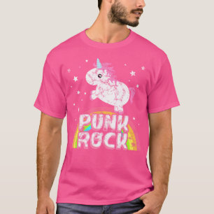 Funny Ironic Cool Unicorn Punk Rock Music Festival T-Shirt