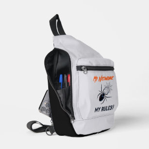 Funny IT Network Admin Humour Gift Sling Bag