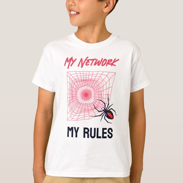 Funny IT Network Admin Humour Gift T-Shirt (Front)